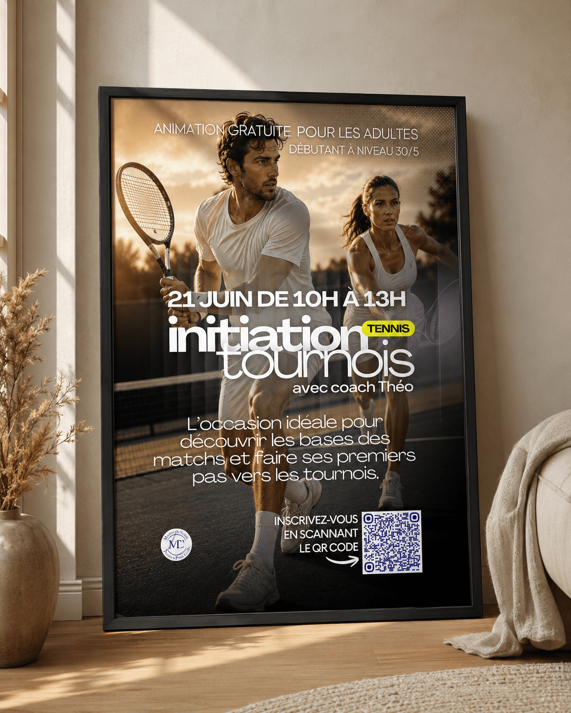 Affiche Initiation tournois
