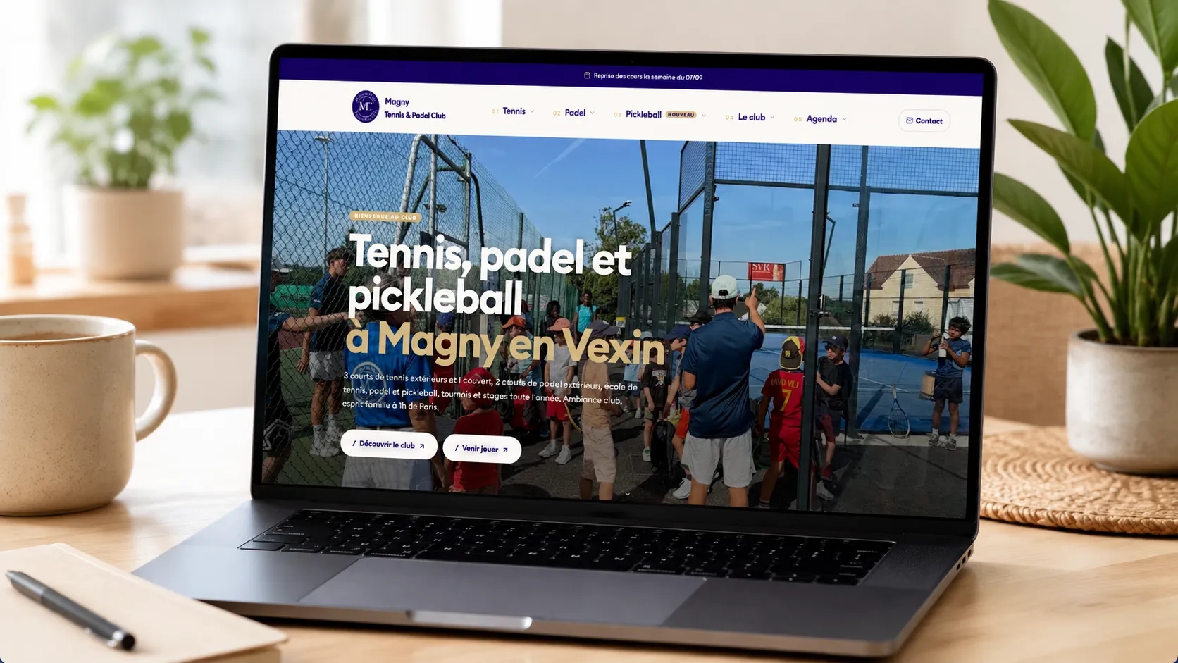 Site Magny Tennis club