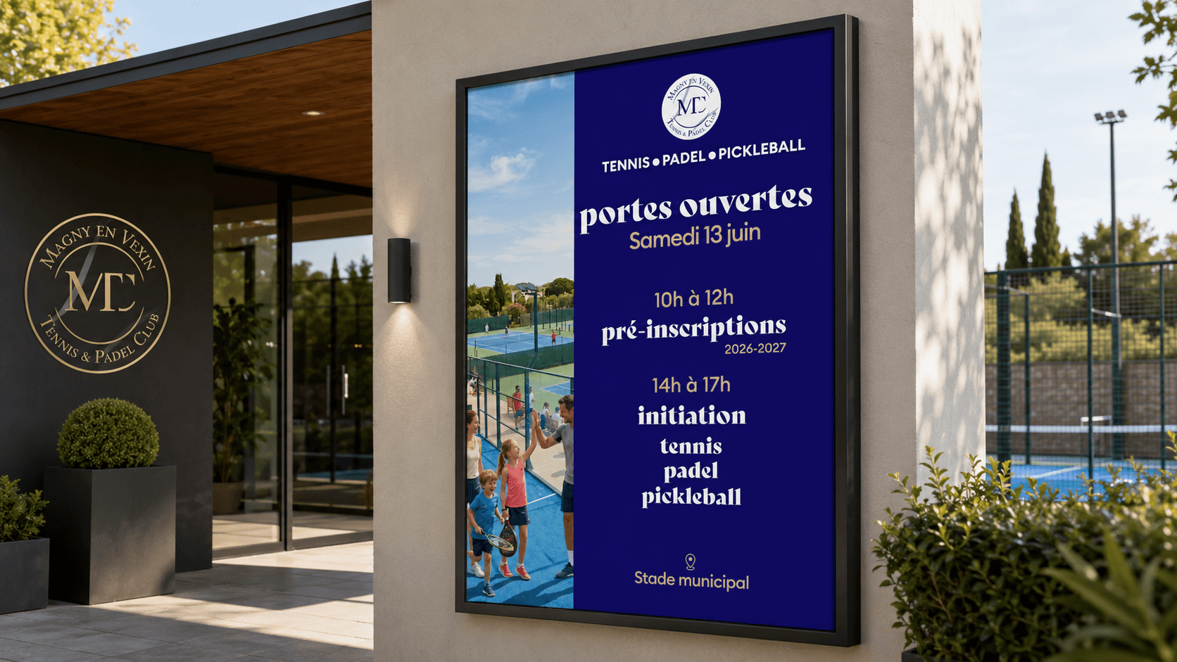Affiche Portes Ouvertes